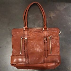 Cole Haan brown leather bag